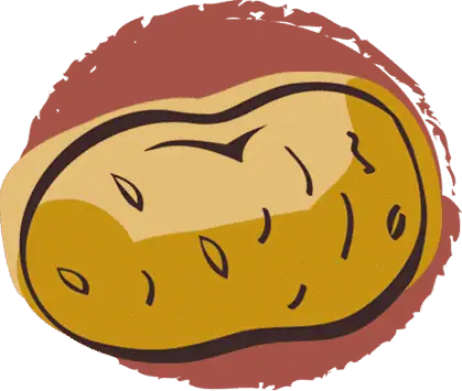 Potatoes graphic