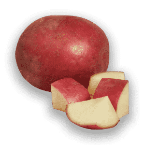 Raw Red Potatoes