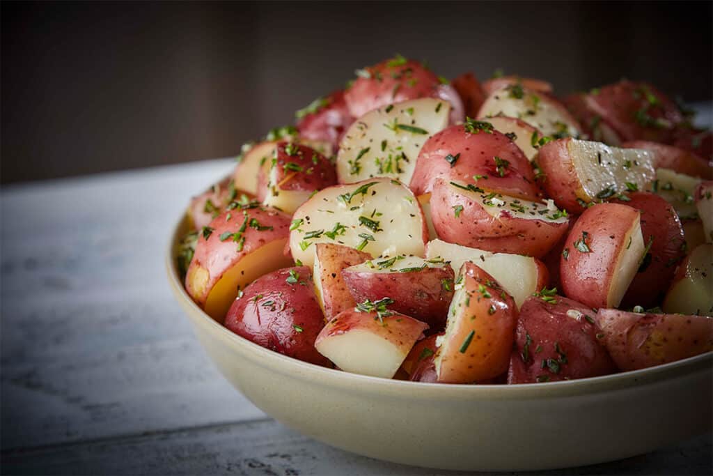 Cheesy Hasselback Russet Potato Recipe Farmer’s Promise