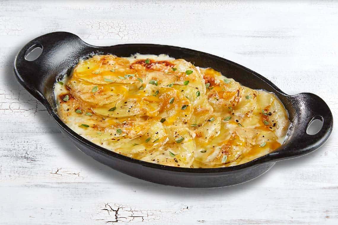 Smoked Gouda Scalloped Yellow Potatoes Farmer’s Promise