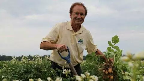 Plover River Farms Nick in potato field