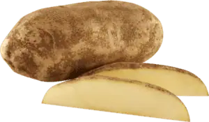 Raw Russet Potatoes